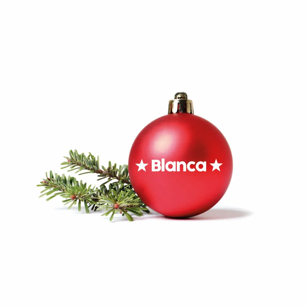 Bola Navidad personalizada