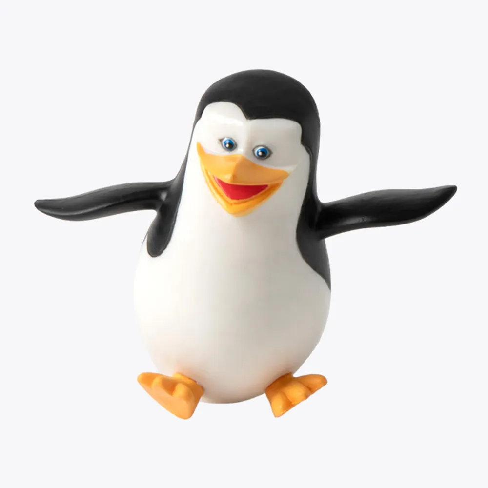 Figura Pingüino de Madagascar para Mona de Pascua Bombonería Pons B2C