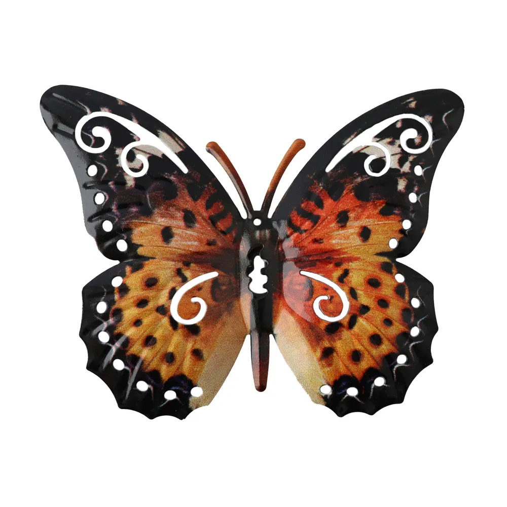 Mariposas En Metal Pvc Decoración Boton Promo SAS