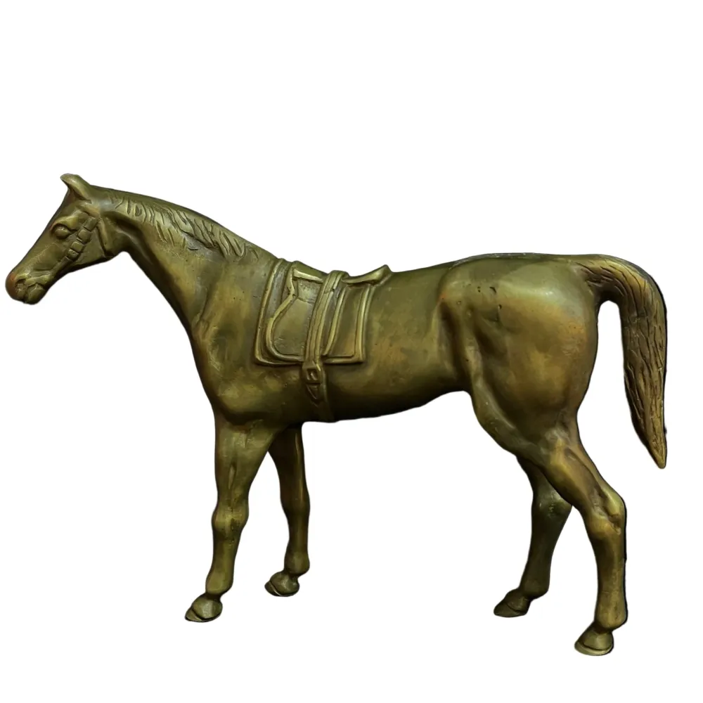 Estatuilla de caballo en bronce francés Bucarest Art & Antiques