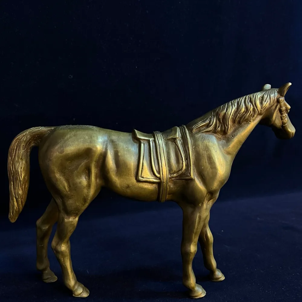 Estatuilla de caballo en bronce francés Bucarest Art & Antiques