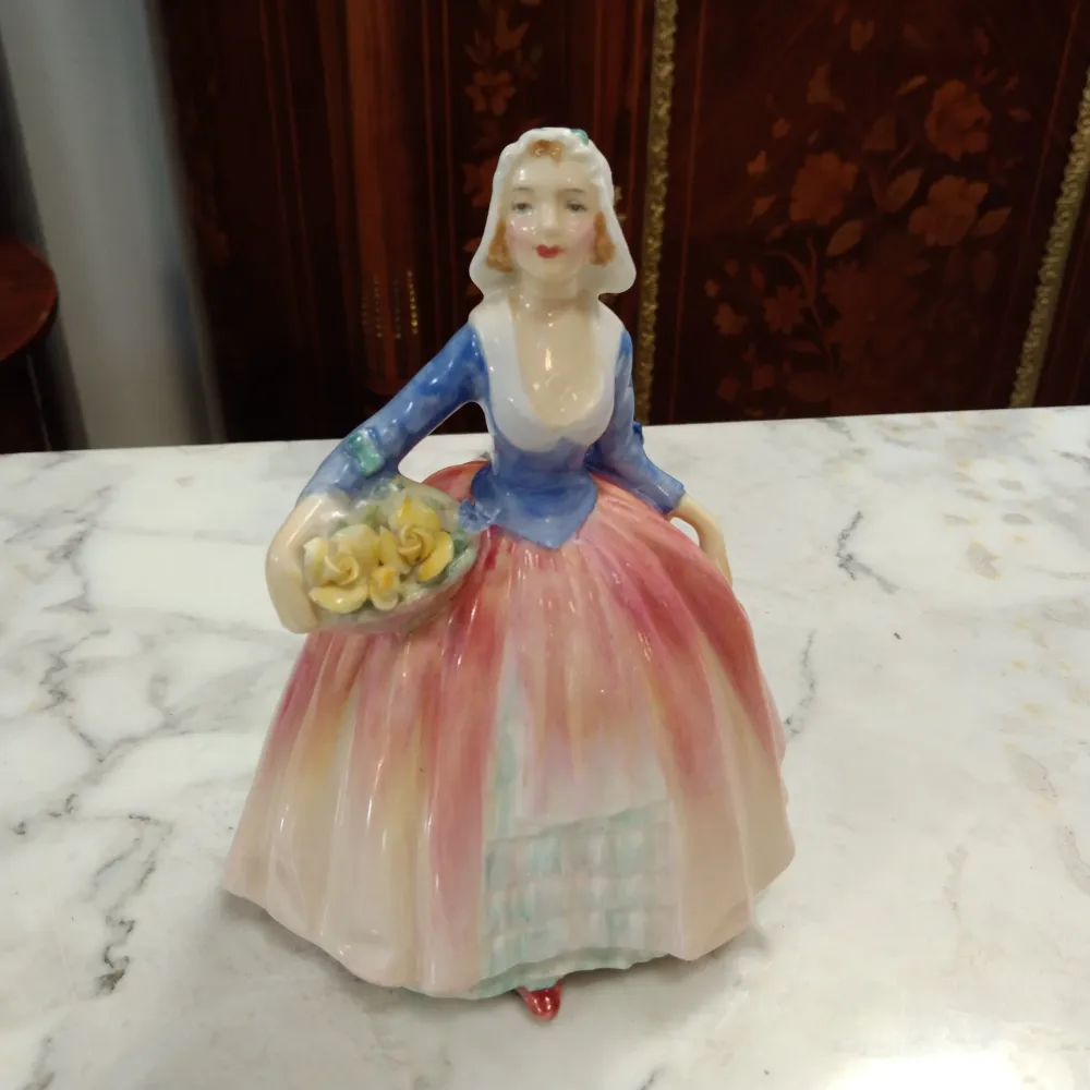 Figura de porcelana Royal Doulton 'Janet' 1912 Bucarest Art & Antiques