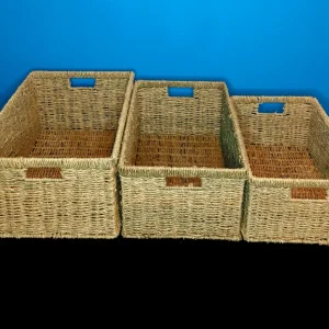 Cajoneras Rectangulares Long Hai: Rústicas y Organizadoras Buganvilia
