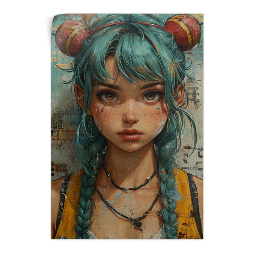 Bulma Chubby Poster