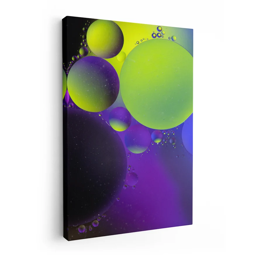Burbujas de Colores Poster