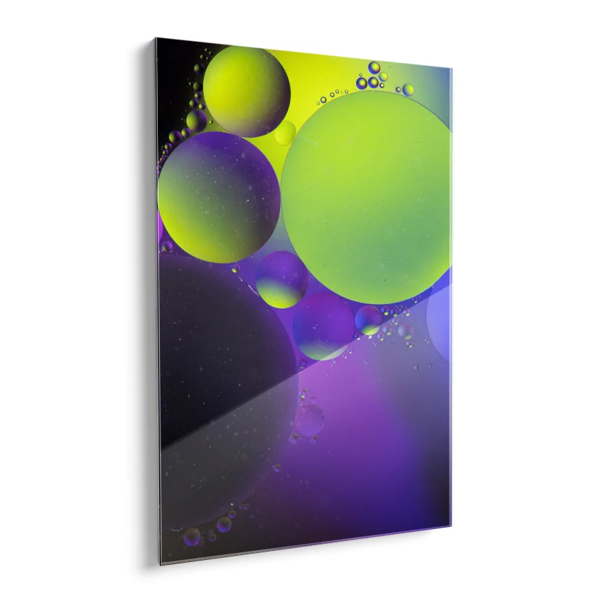 Burbujas de Colores Poster