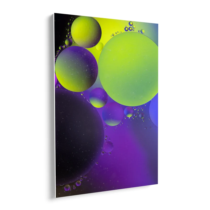 Burbujas de Colores Poster