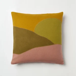 Cojín Horizontes Caqui burelonlineshop
