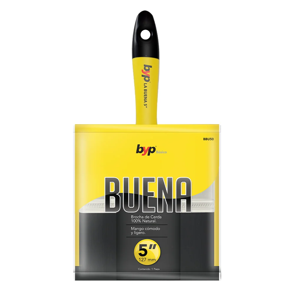 Brocha Cerda Natural La Buena Byp Bbu50 5"