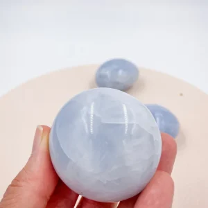 Calcita azul Palmstone | Ansiedad y Calma