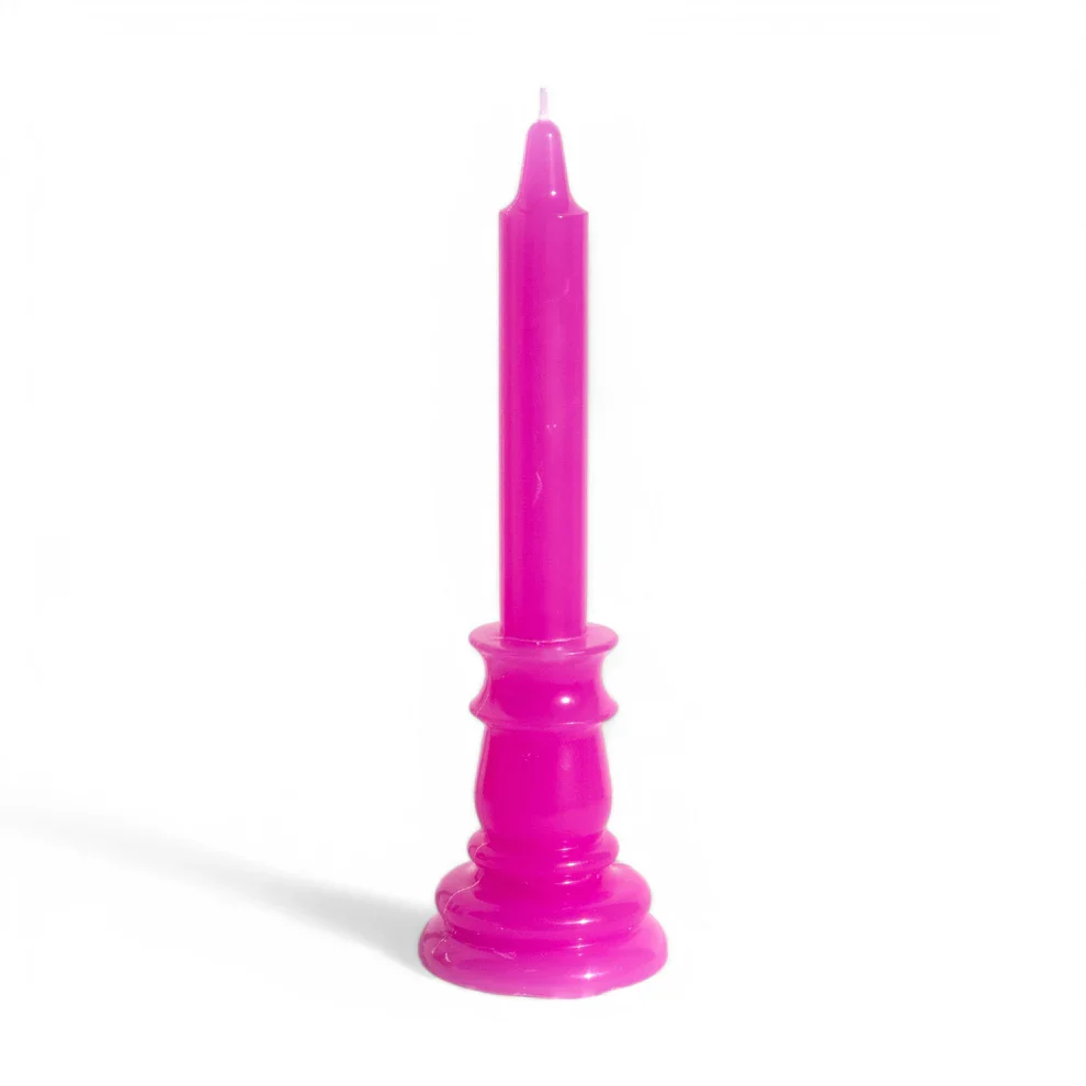 CANDELABRO ROSA MEDIANO / CALL ME CANDLE