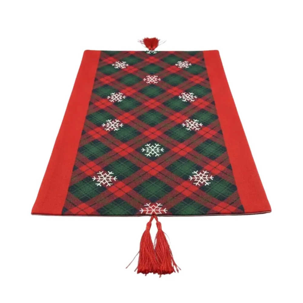 Camino Mesa Diseño Decoración Navidad