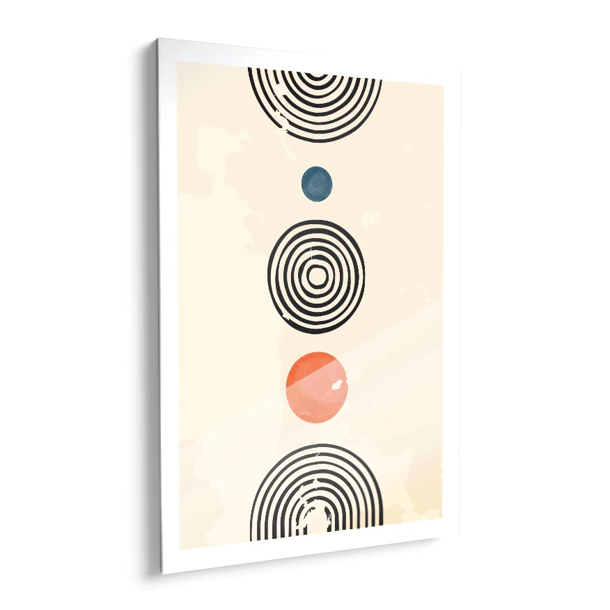 Caminos Del Sol Y La Luna Cuadríptico Poster