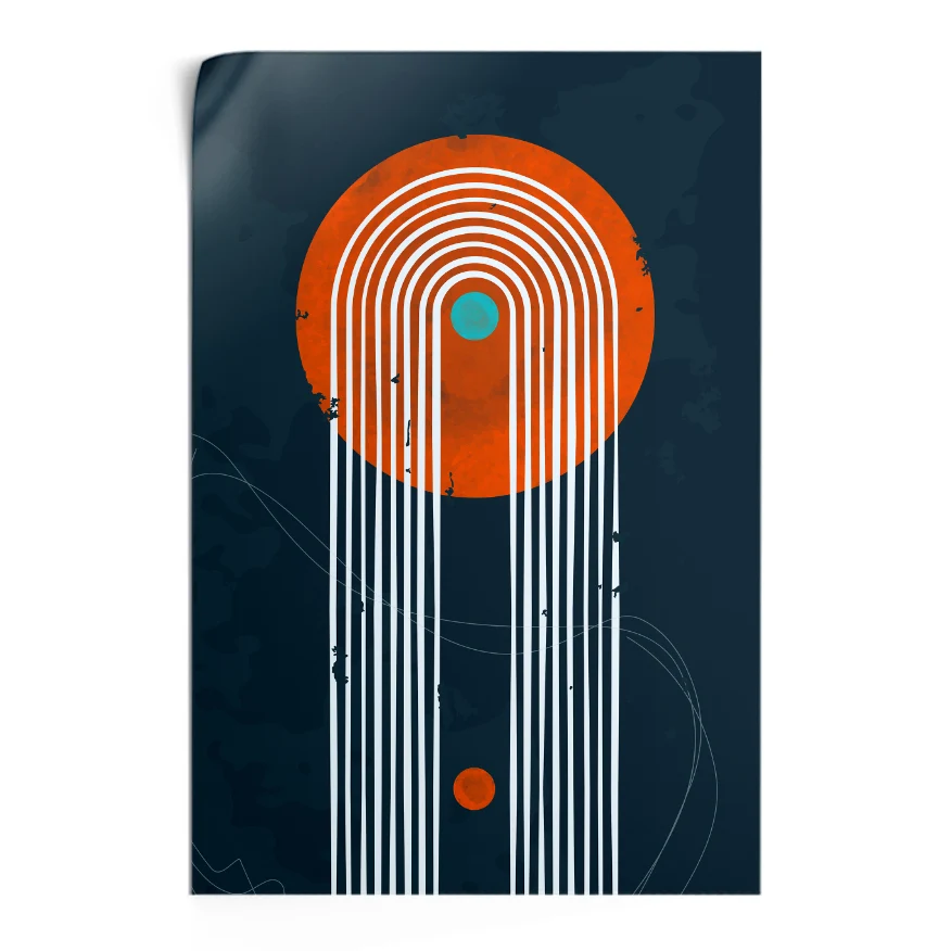 Caminos De Luna Cuadríptico Poster