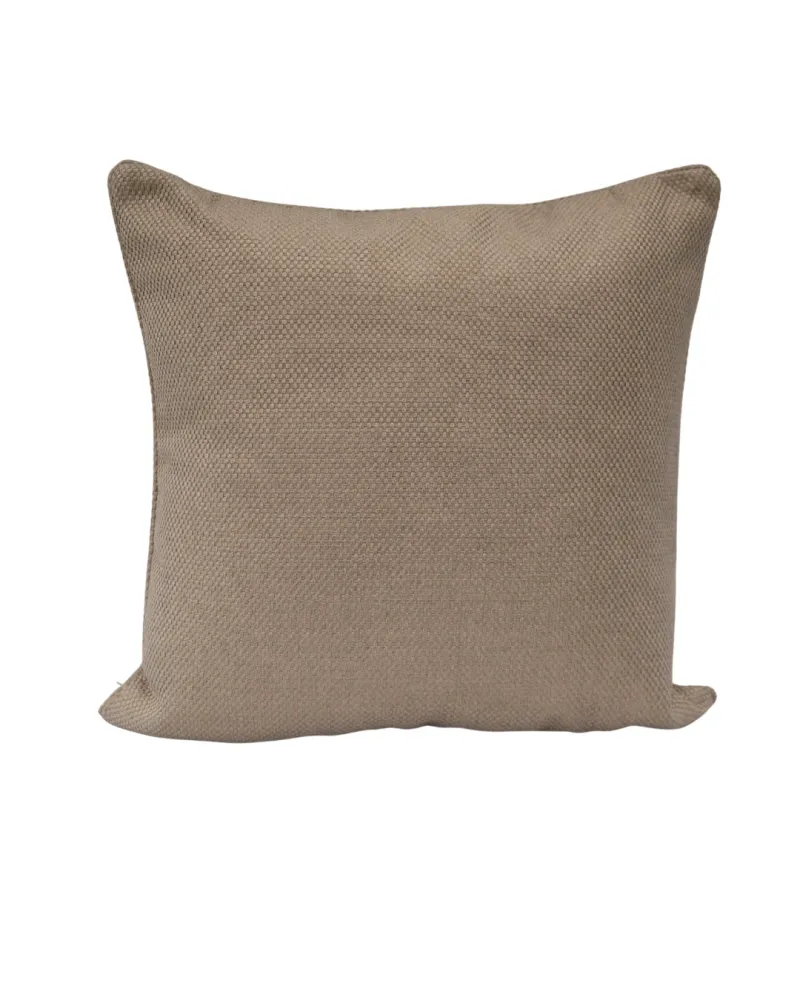 COJIN TAPIZ TRAMA BEIGE VIVO MISMA TELA / 60 X 60 CM Canterano