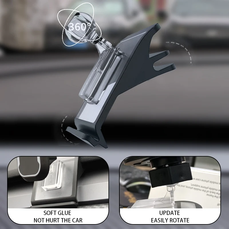 CAR MAGNO MAGE MONTAJE Ventilaje de aire Montaje 360 ° Ajustable para el Modelo 3/Y