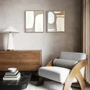 Cuadro Textura White II Caro Sepúlveda Arte
