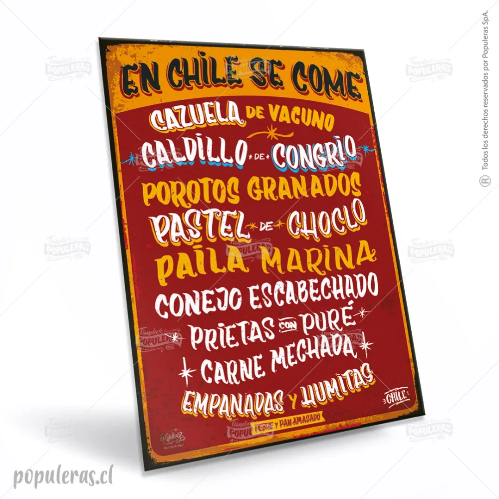 Cartel en Chile se Come... XL
