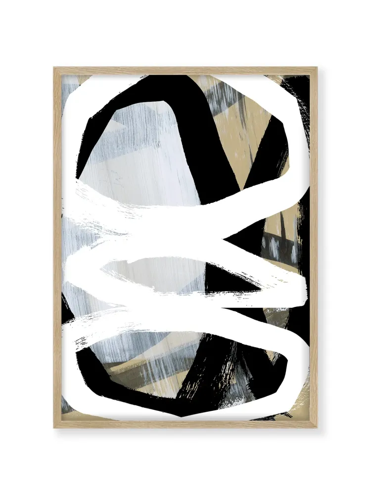 Bold Black on White II Cartissi