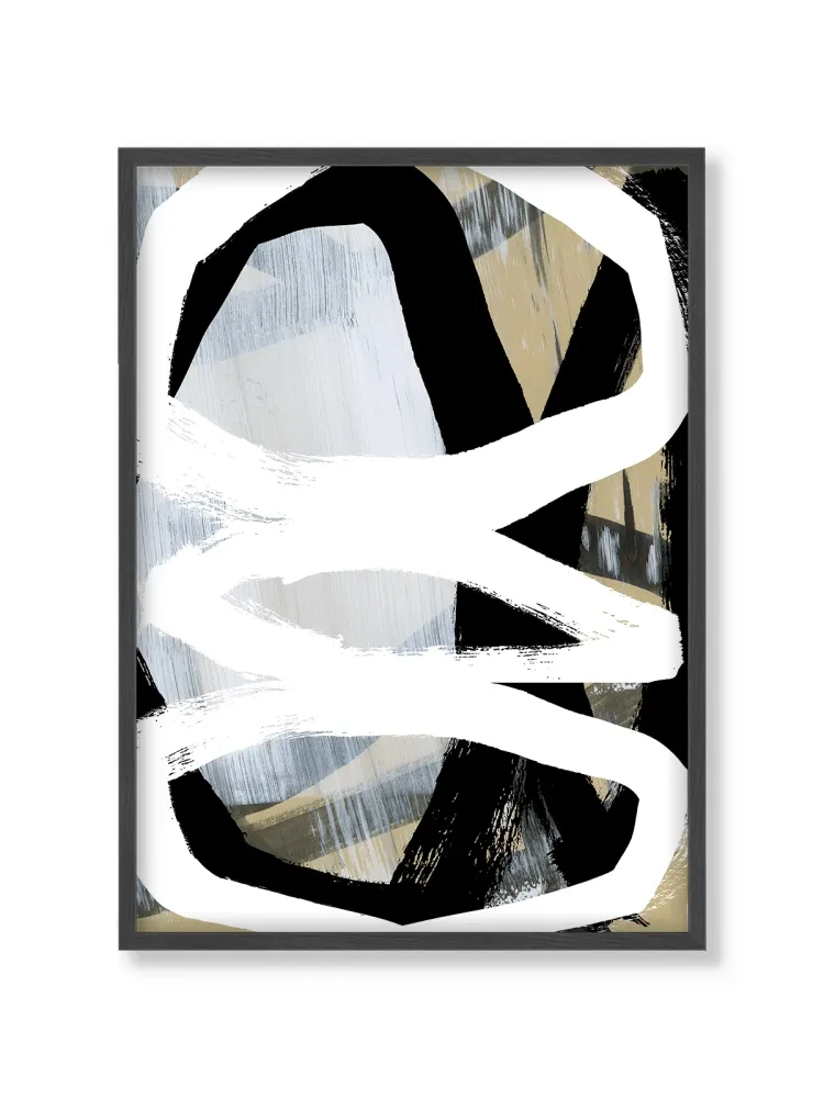 Bold Black on White II Cartissi