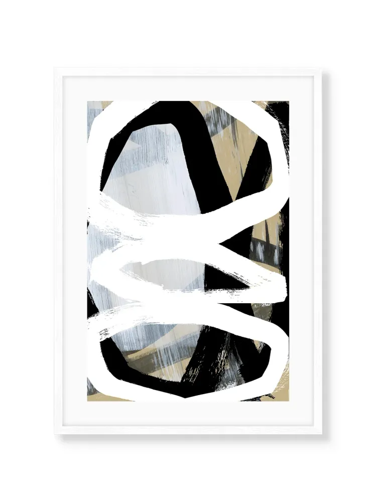 Bold Black on White II Cartissi