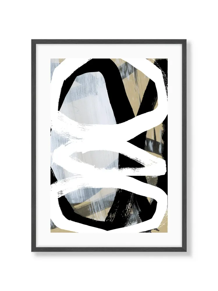 Bold Black on White II Cartissi