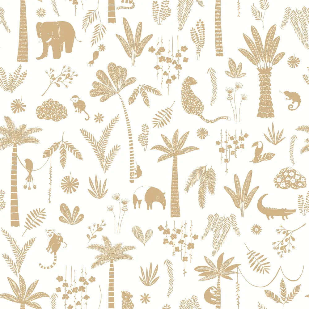 Papel pintado infantil - POETIC JUNGLE CASADECO