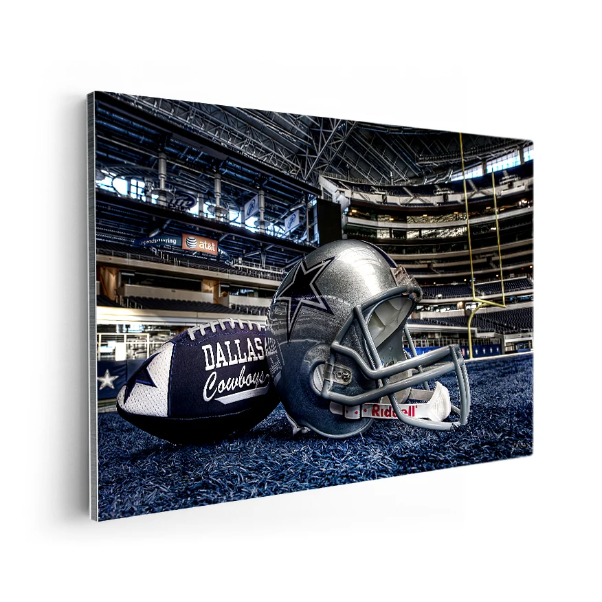 Casco Balón Estadio Dallas Poster