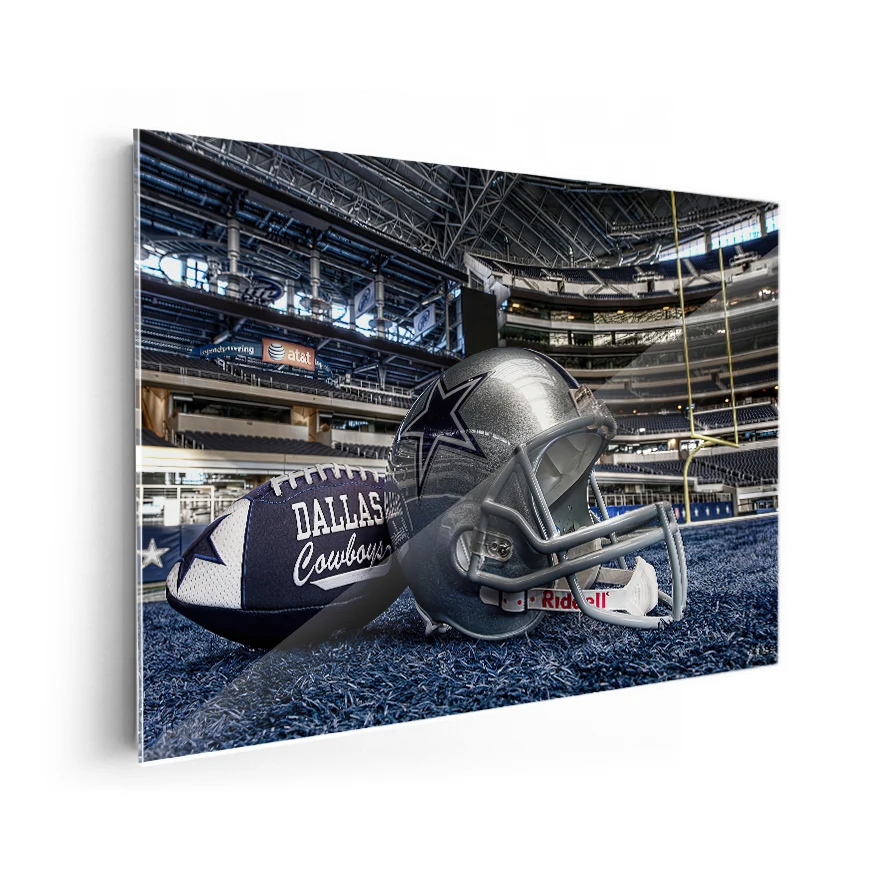 Casco Balón Estadio Dallas Poster