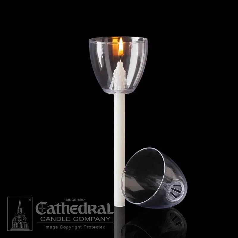 Bobeches - Protectores Antigoteo Cathedral Candle