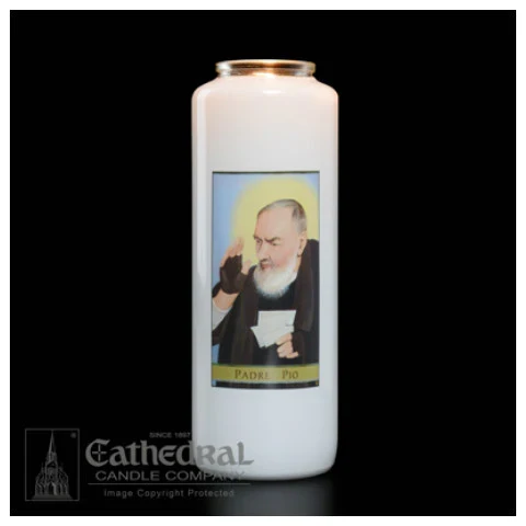 Cirio Virgen del Perpetuo Socorro - Colección Sagrada Imagen Cathedral Candle
