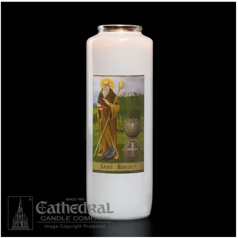 Cirio Virgen del Perpetuo Socorro - Colección Sagrada Imagen Cathedral Candle
