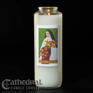 Cirio Virgen del Perpetuo Socorro - Colección Sagrada Imagen Cathedral Candle