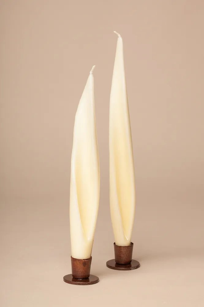 Vela brillante de cera mineral - Candela Cerabella