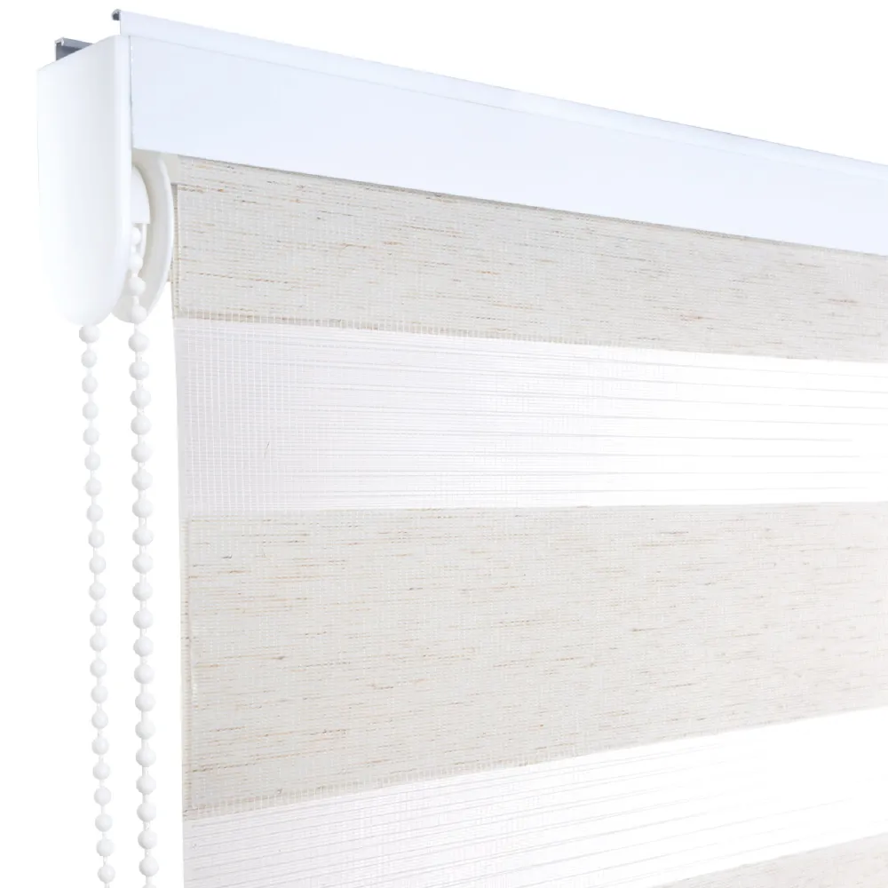 Cortina Duo 90 X 220 Cm Crudo Chantilly