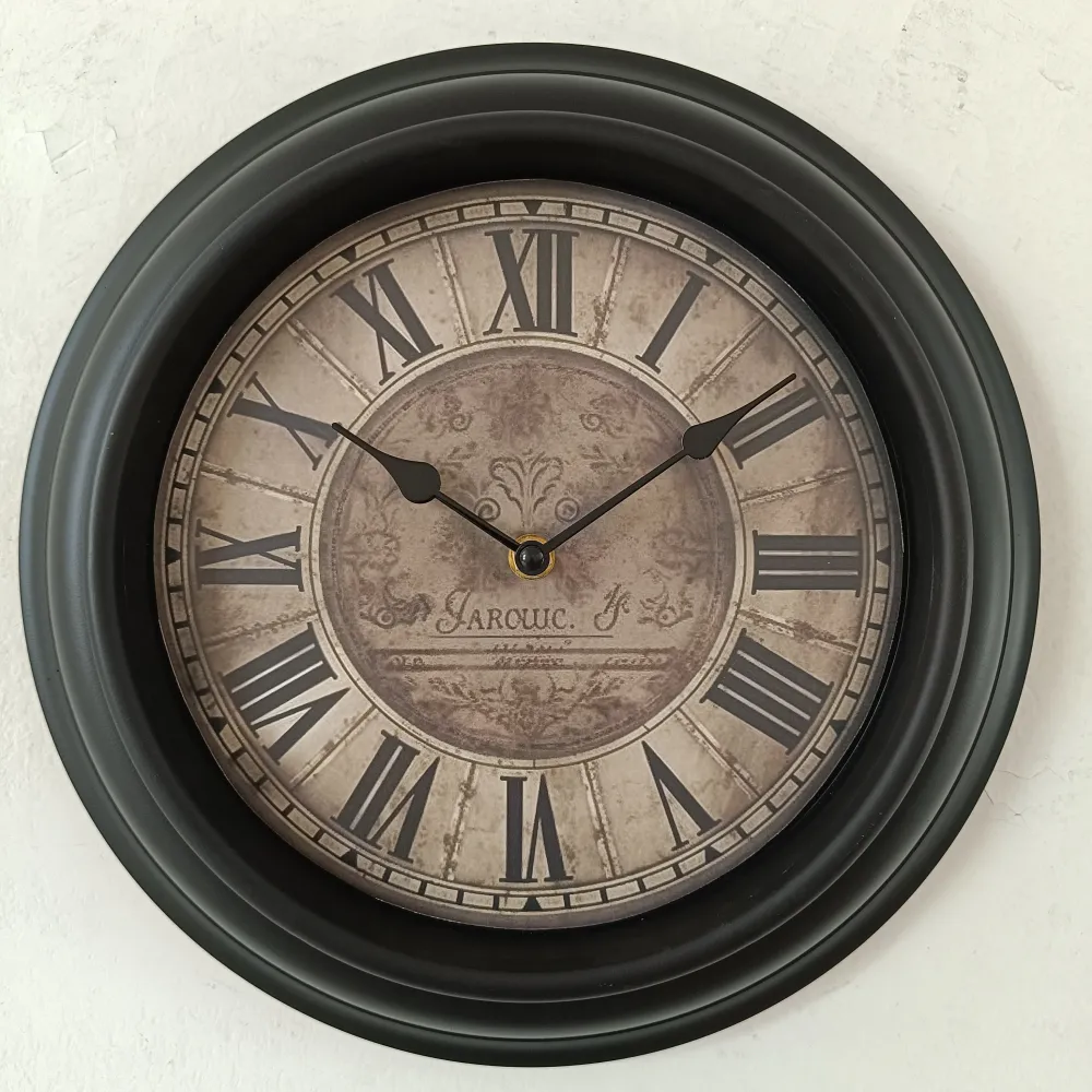 RELOJ DE PARED 54x32x32,8cm Elemental Dis.6F Chantilly