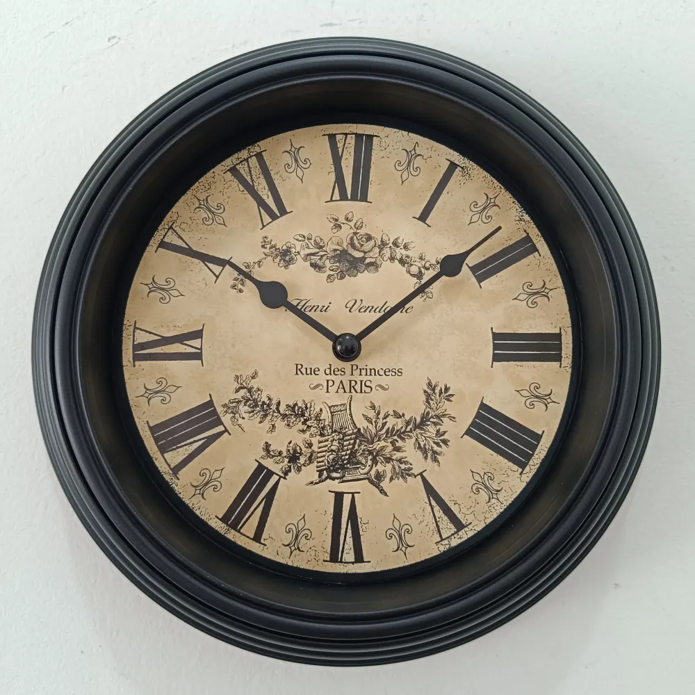 RELOJ DE PARED 61,8x24,7x25,5cm Elemental Dis.3H Chantilly