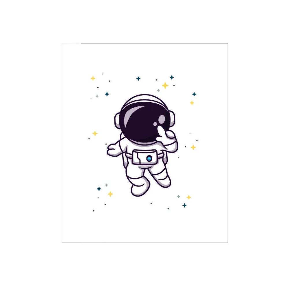 Cuadro Astronauta - 30x40 CHATEAU BLANC