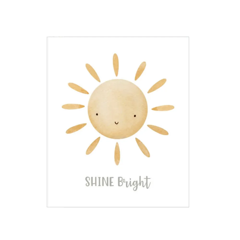 Cuadro Sol Pequeño - 30x30 CHATEAU BLANC