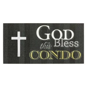 God Bless This Condo Plaque Chiarelli's Religious Goods & Church Supply