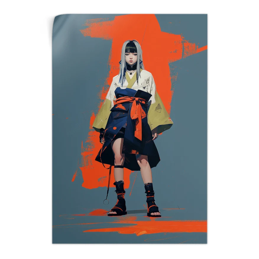 Chica Fashion Naruto Poster