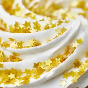 Edible Glitter estrellas doradas Chocolatísimo