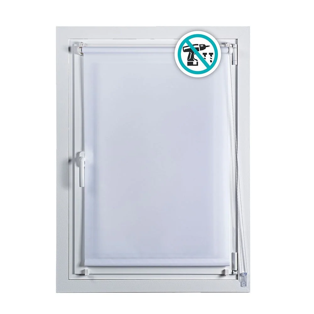 ESTOR ENROLLABLE CLIP & FIX BLANCO NIEVE 90 x 180 cm CINTACOR - STOR PLANET