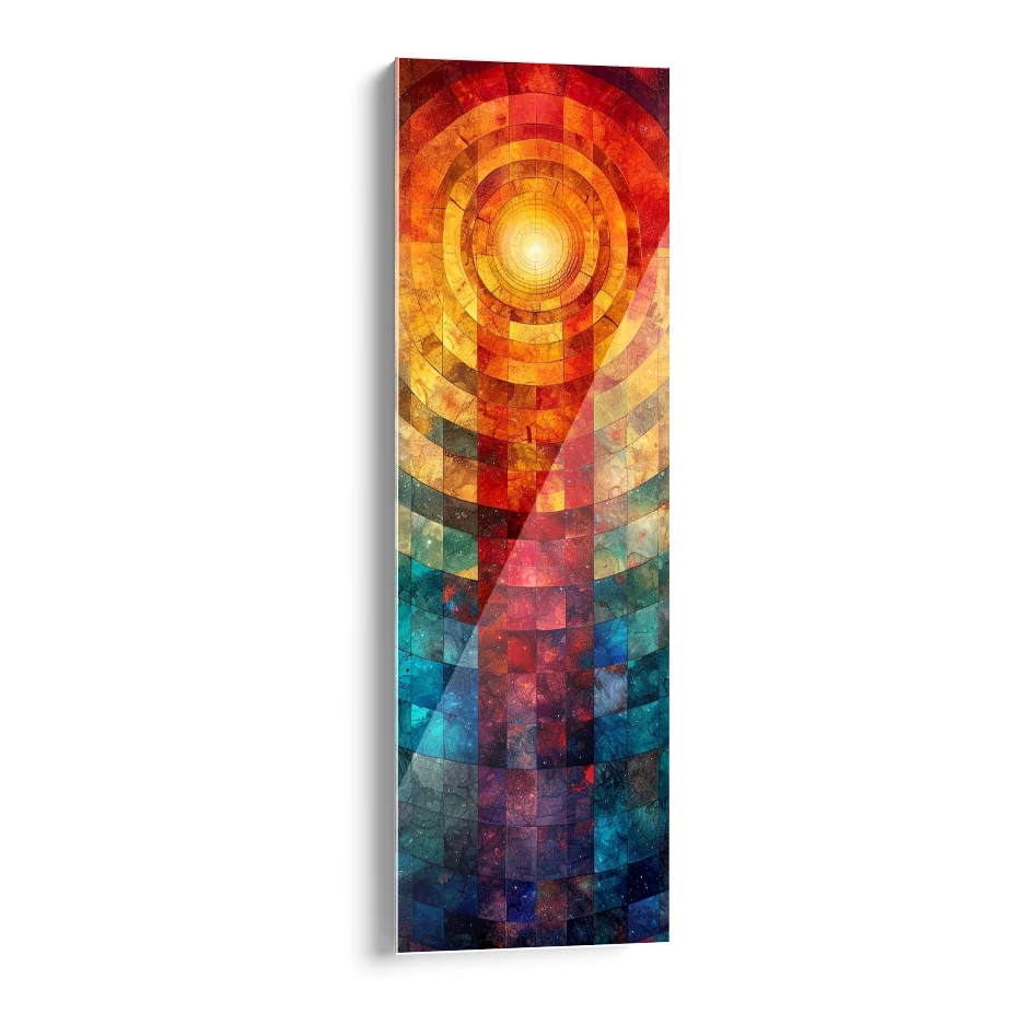 Circunferencias Y Columna Poster