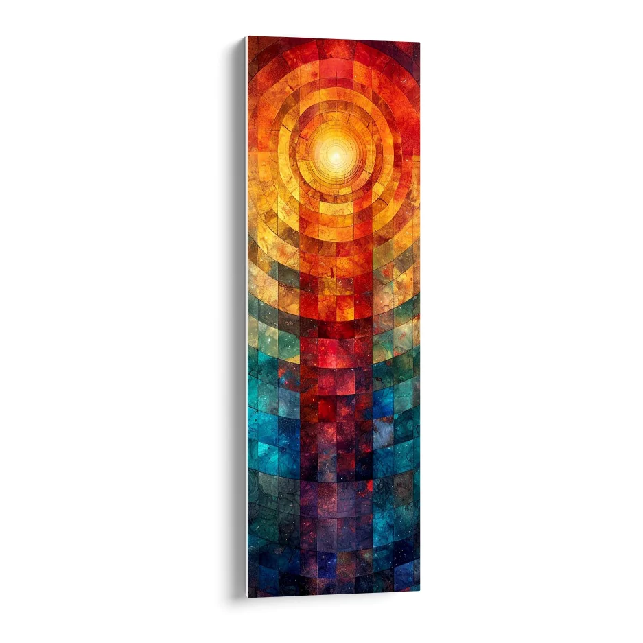 Circunferencias Y Columna Poster