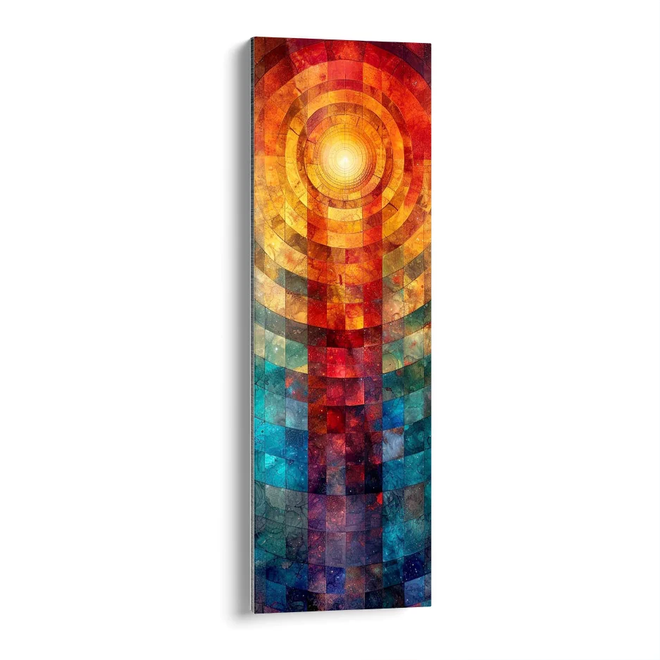 Circunferencias Y Columna Poster