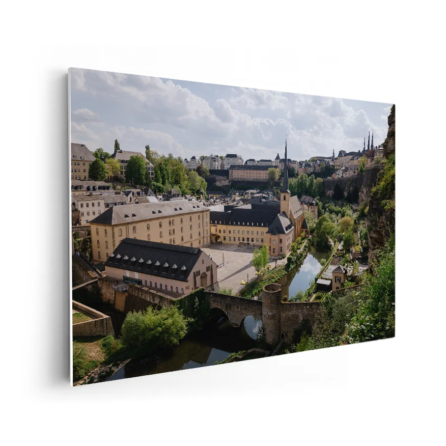Ciudad de Luxemburgo Poster