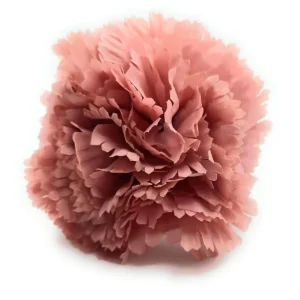Clavel XL Flor Flamenca Grande Adorno Pelo Mujer · Rosa Viejo Claro Ø13cm