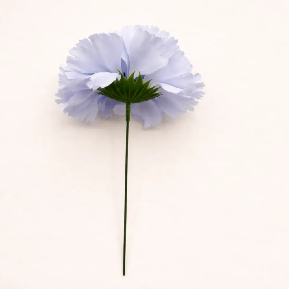 Clavel XL Flor Flamenca Grande Adorno Pelo Mujer · Azul Cobalto Ø13cm