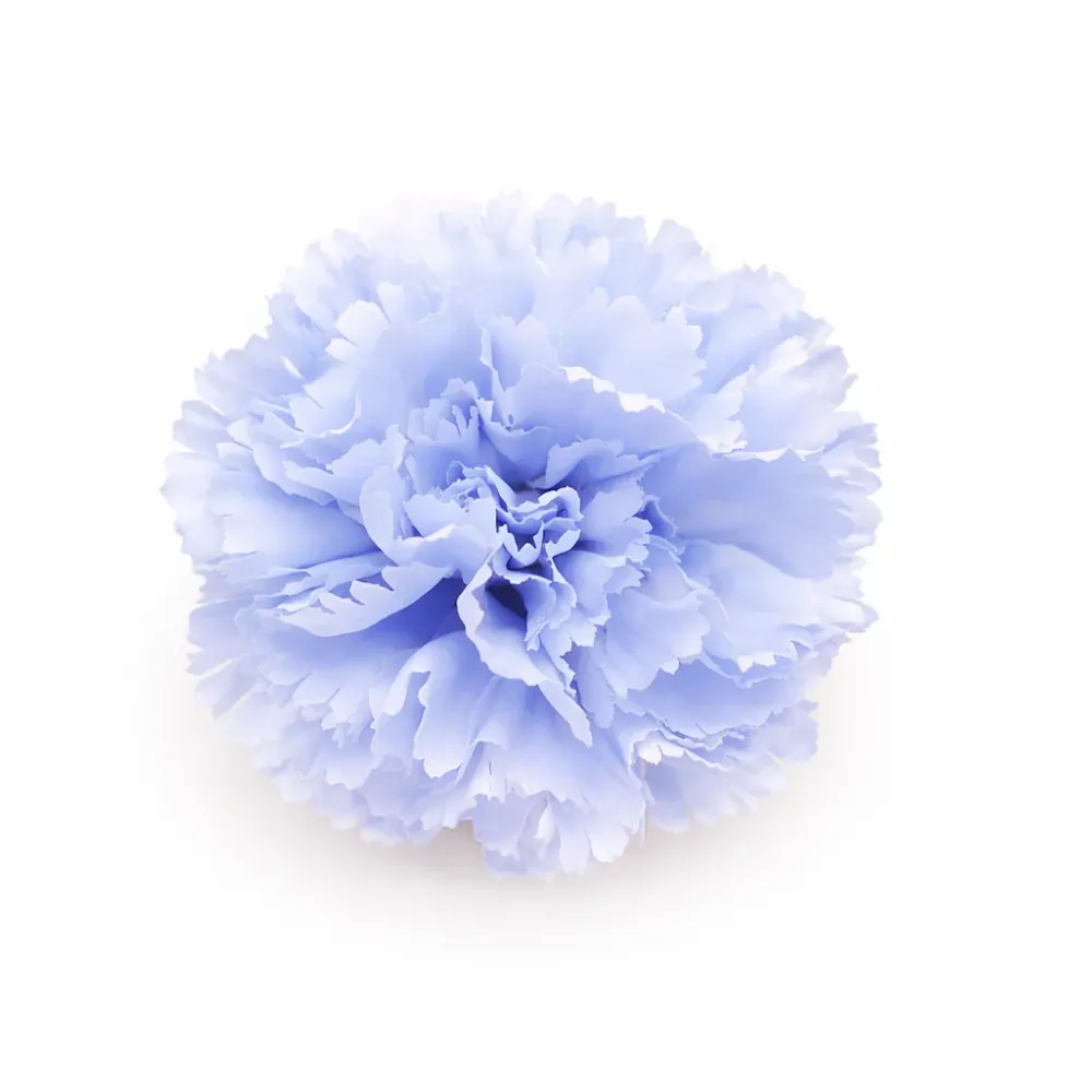Clavel XL Flor Flamenca Grande Adorno Pelo Mujer · Azul Cobalto Ø13cm